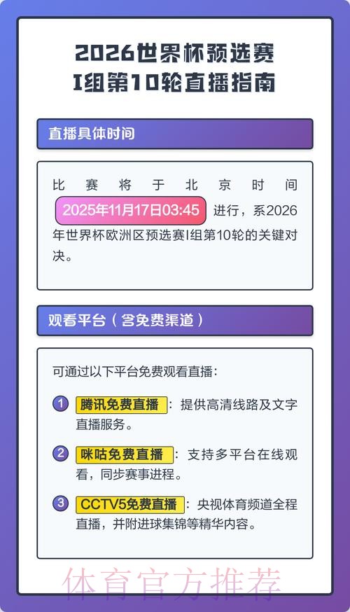 2026年世界杯直播软件精选与安装指南 2026年世界杯直播软件精选与安装指南